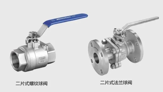 三片式球閥和兩片式球閥區別在哪里？